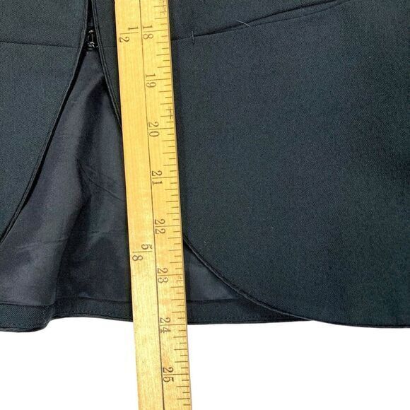 Rebecca Taylor Jacket Womens 6 Black Preppy Academia Country Club Capsule Blazer - Picture 13 of 16